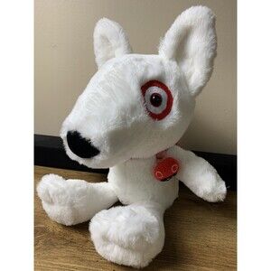 Target Bullseye Plush Dog Stuffed Animal Target Exclusive White Goodness To Give